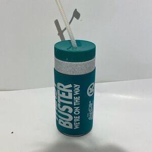 Vintage circle K Coca-Cola "thirst Buster - We're On The Way" Cup with Straw Coo